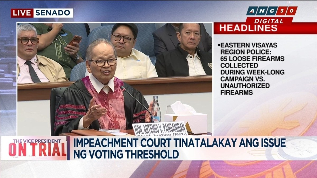 Senate Impeachment Court hears VP Duterte’s trial amid voting rule debate