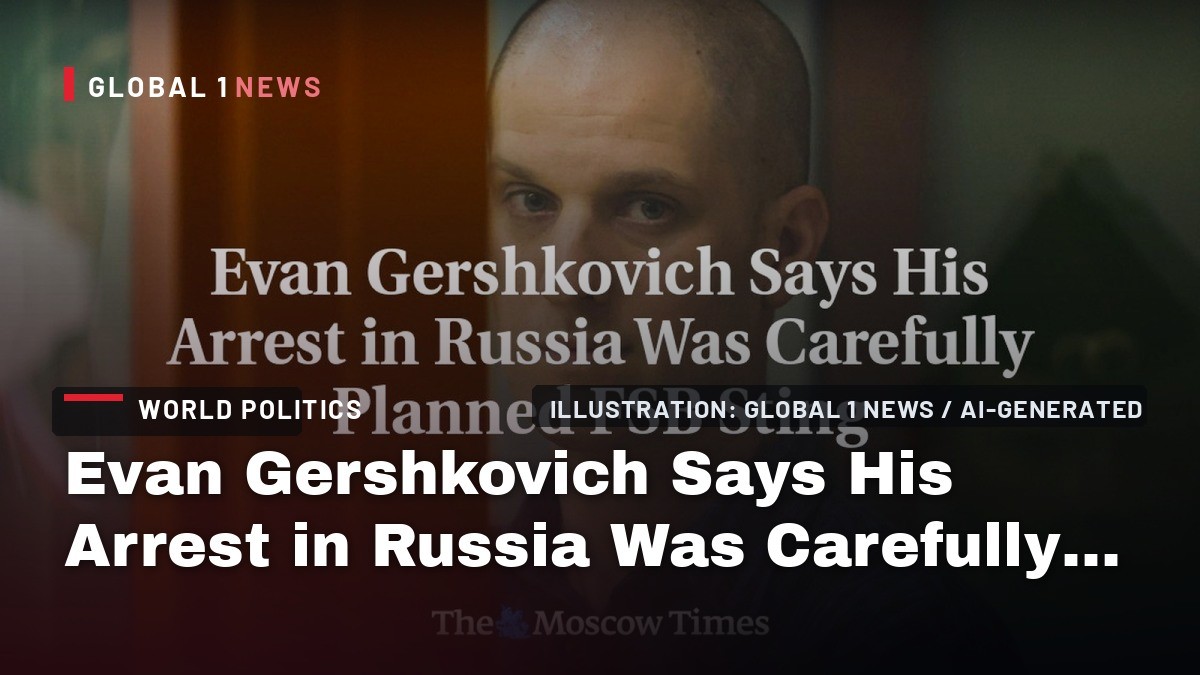 Evan Gershkovich Says His Arrest in Russia Was Carefully Planned FSB Sting