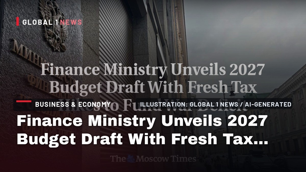 Finance Ministry Unveils 2027 Budget Draft With Fresh Tax Hikes to Fund War Deficit