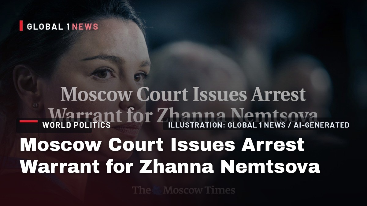 Moscow Court Issues Arrest Warrant for Zhanna Nemtsova