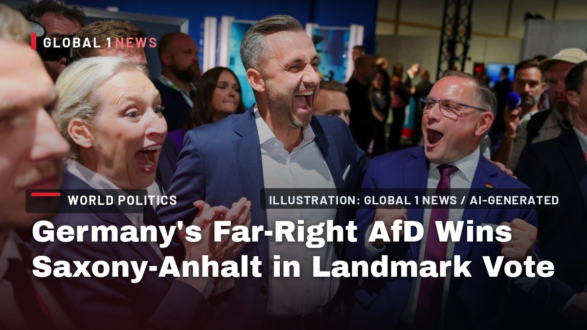 Germany's Far-Right AfD Wins Saxony-Anhalt in Landmark Vote as 'Firewall' Holds the Key