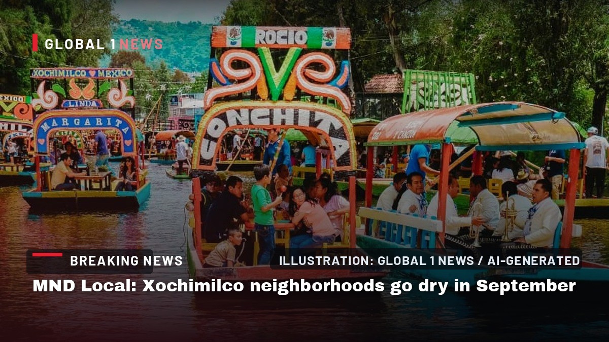 MND Local: Xochimilco neighborhoods go dry in September