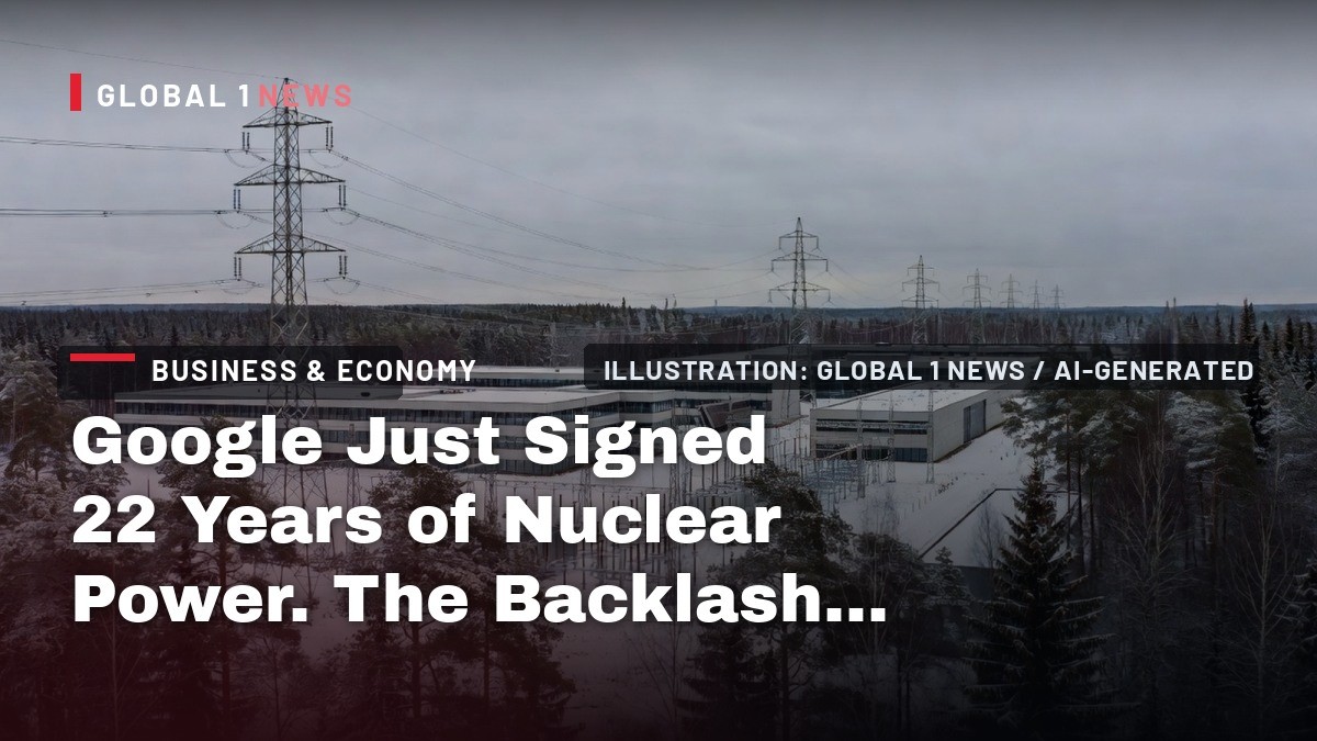 Google Just Signed 22 Years of Nuclear Power. The Backlash Took 24 Hours.