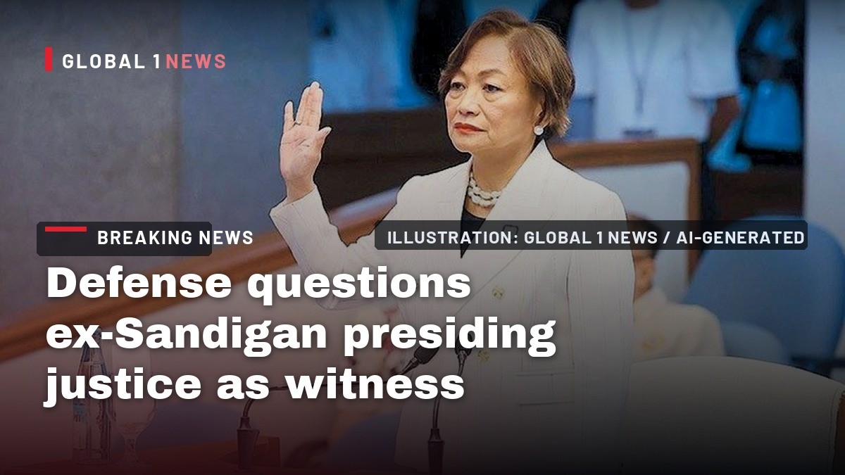 Defense questions ex-Sandigan presiding justice as witness