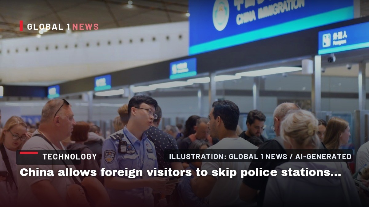 China allows foreign visitors to skip police stations, register stay online