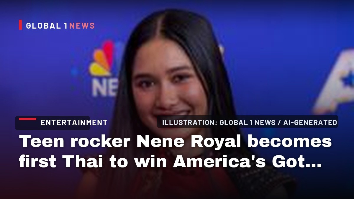 Teen rocker Nene Royal becomes first Thai to win America's Got Talent