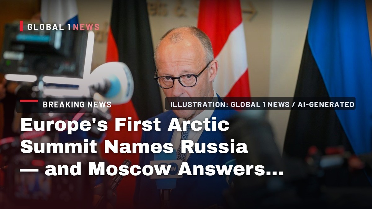 Europe's First Arctic Summit Names Russia — and Moscow Answers With Flares