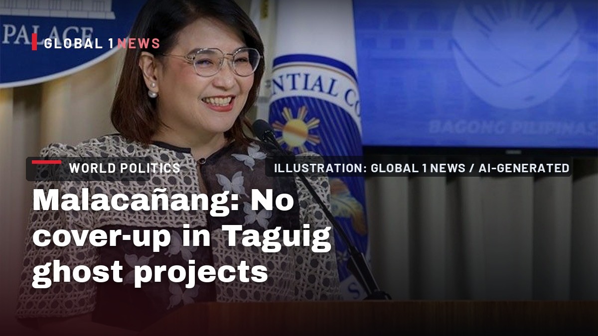 Malacañang: No cover-up in Taguig ghost projects