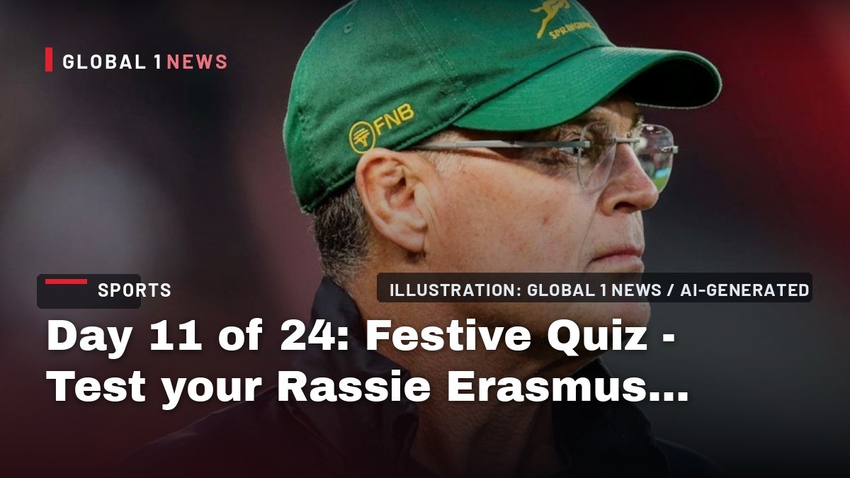 Day 11 of 24: Festive Quiz – Test your Rassie Erasmus knowledge and win R250
