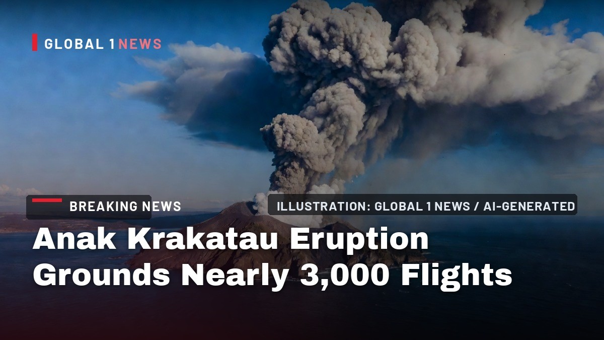 Anak Krakatau Eruption Grounds Nearly 3,000 Flights as Indonesia Reopens Airports
