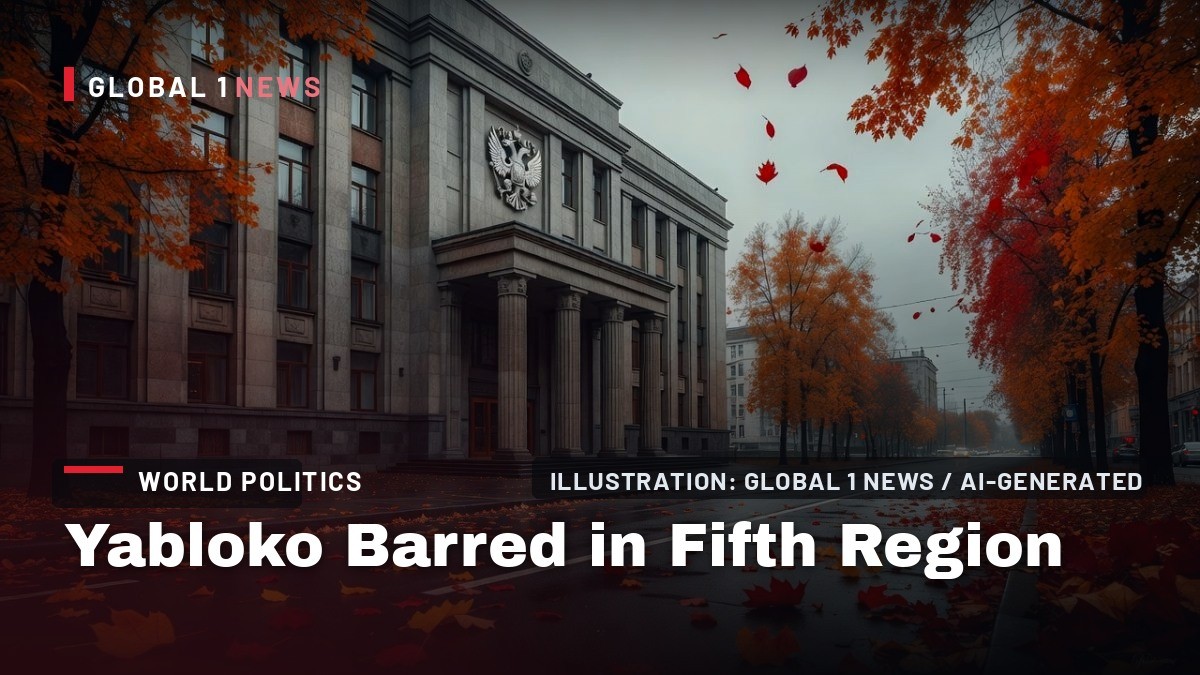 Yabloko Barred in Fifth Region as Federal Ban Tightens Grip Ahead of September Elections