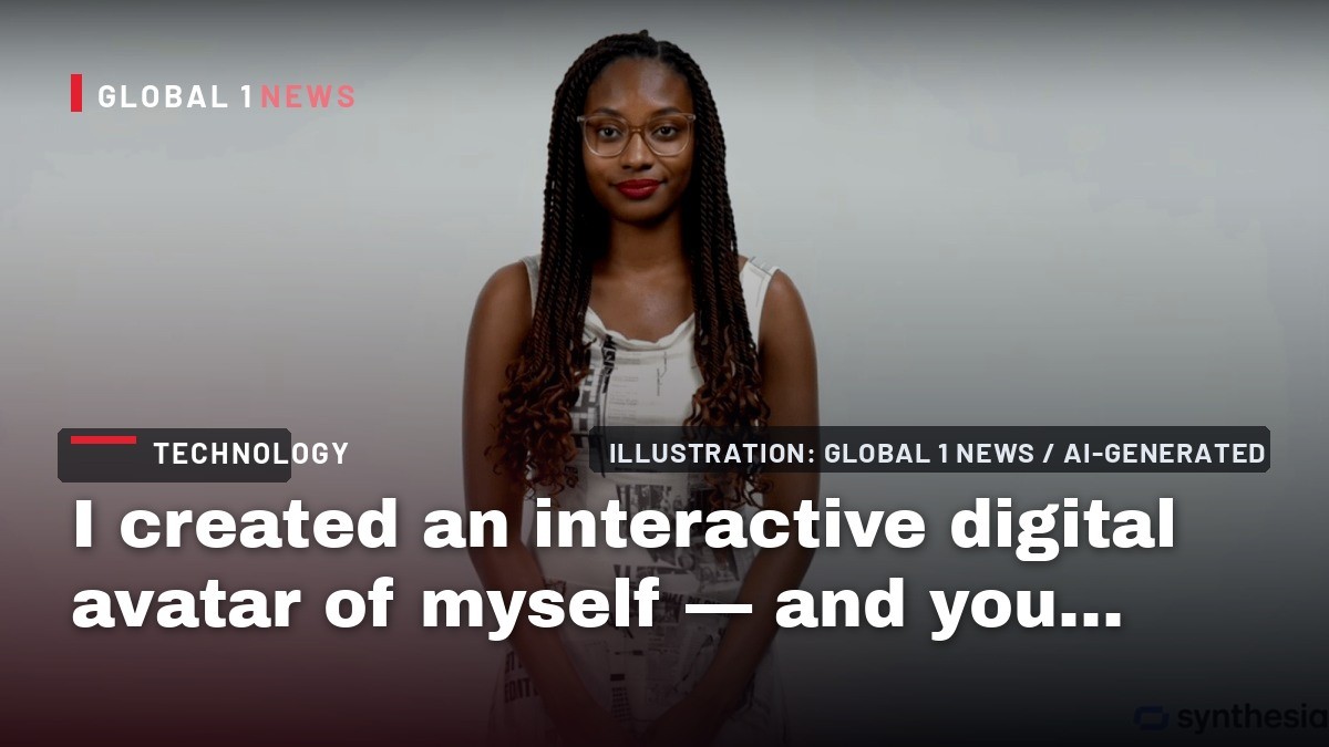 I created an interactive digital avatar of myself — and you can talk to it