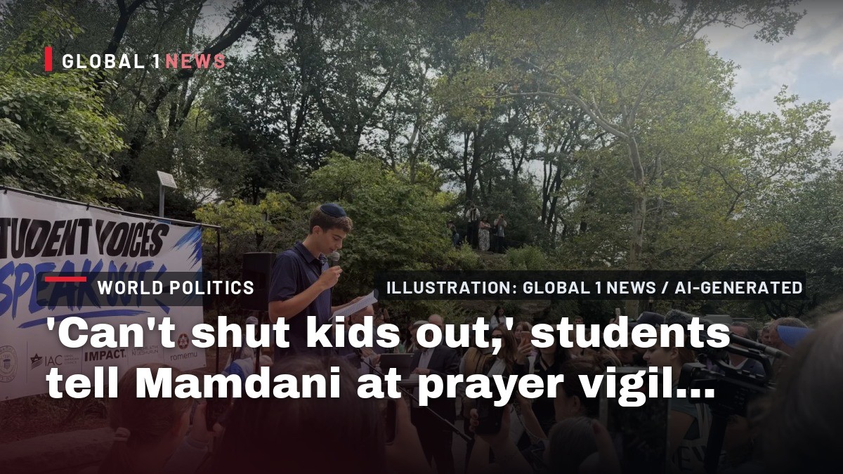 ‘Can’t shut kids out,’ students tell Mamdani at prayer vigil outside Gracie Mansion