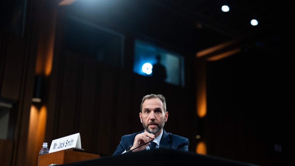 Former special counsel Jack Smith testifies during a Senate Judiciary Committee hearing in Washington, D.C., on September 29, 2026. Photo: Tom Williams/CQ Roll Call