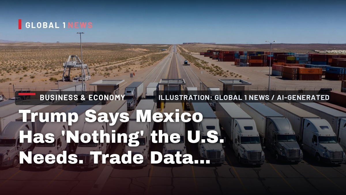 Trump Says Mexico Has 'Nothing' the U.S. Needs. Trade Data Says Otherwise