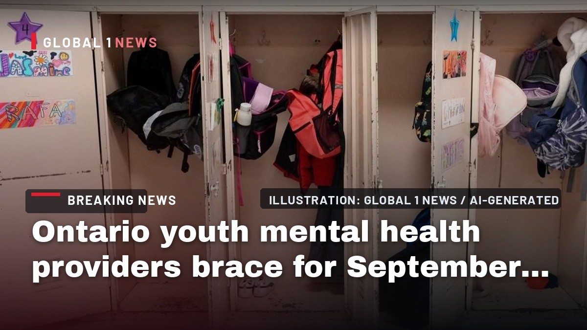 Ontario youth mental health providers brace for September surge as demand climbs 69 per cent in four years