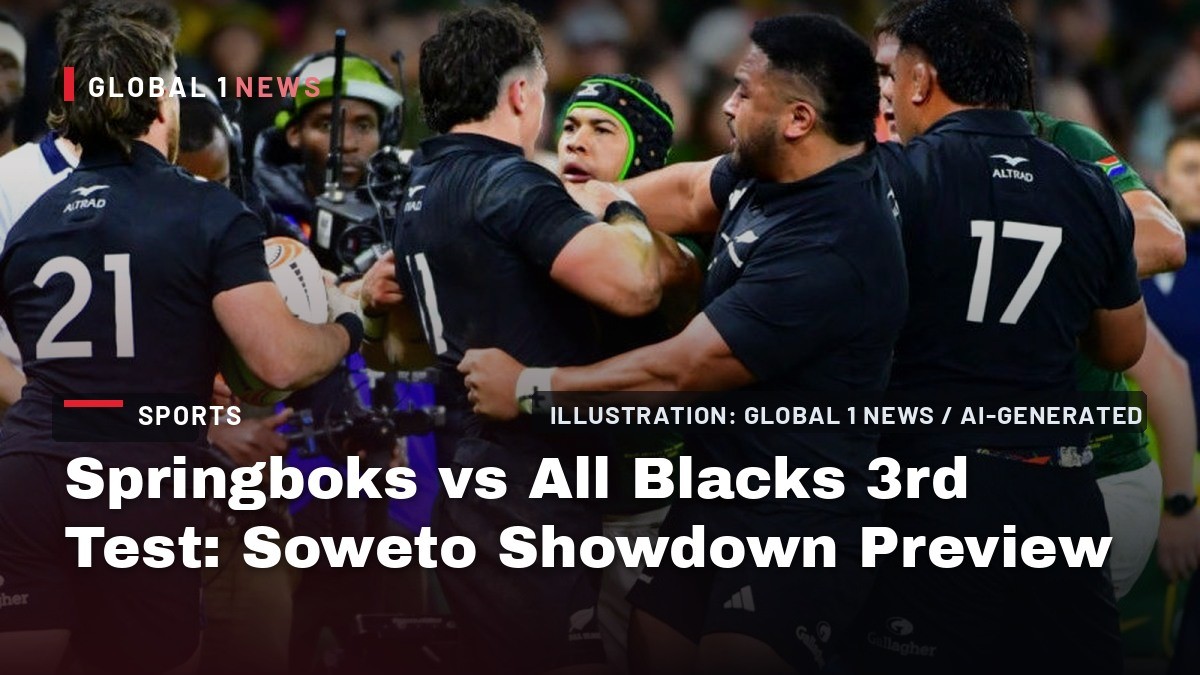 Springboks vs All Blacks 3rd Test: Soweto Showdown Preview