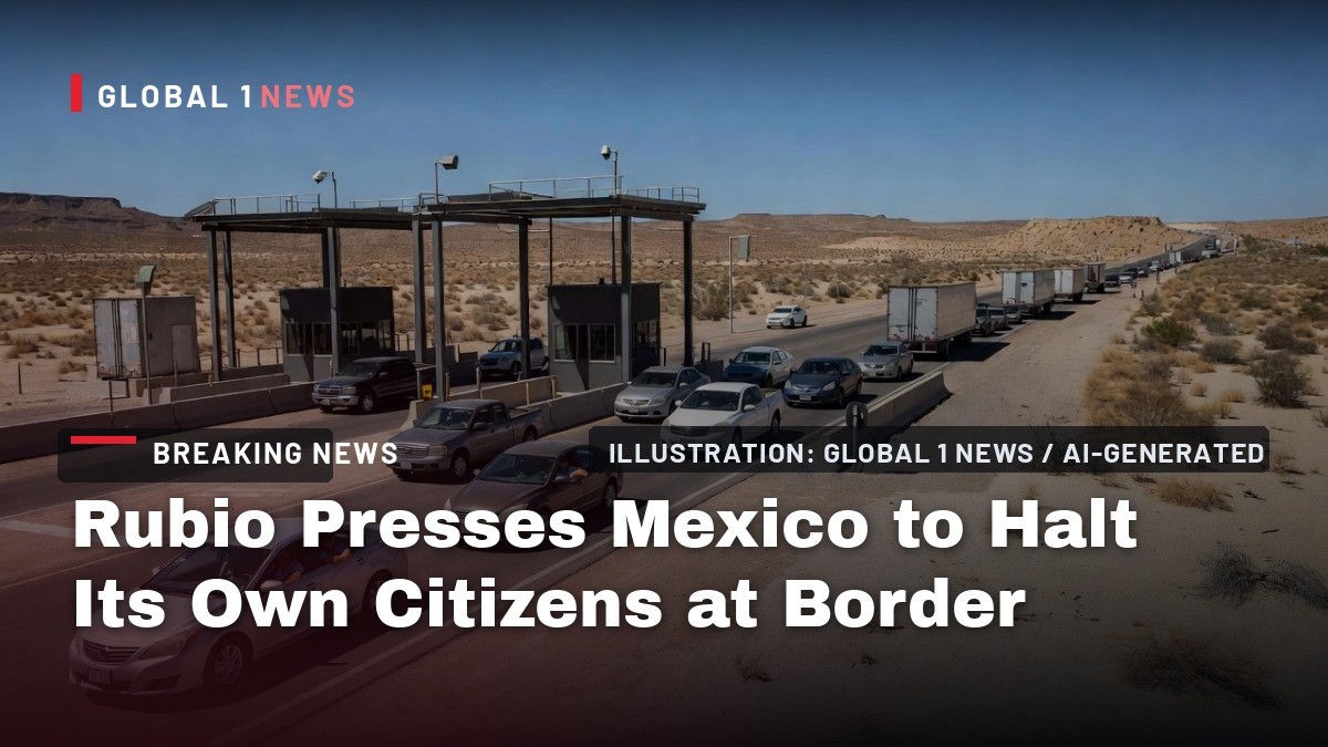 Rubio Presses Mexico to Halt Its Own Citizens at Border
