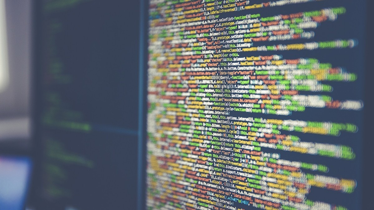 Lines of source code displayed on a computer monitor. Photo: Markus Spiske, CC0
