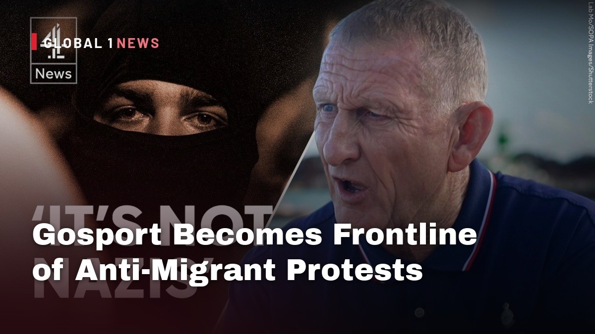 Gosport Becomes Frontline of Anti‑Migrant Protests Amid Balaclava‑Clad Demonstrations