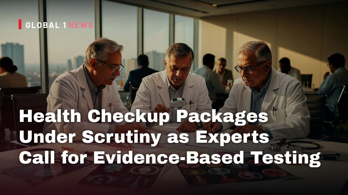 Health Checkup Packages Under Scrutiny as Experts Call for Evidence‑Based Testing