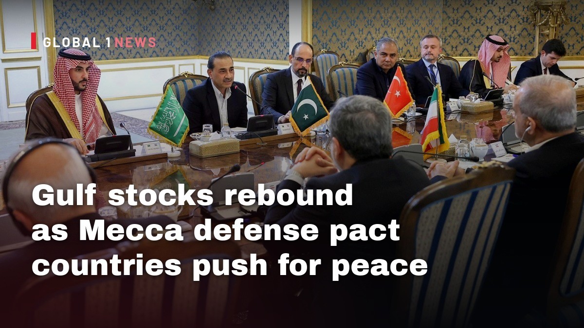 Gulf stocks rebound as Mecca defense pact countries push for peace