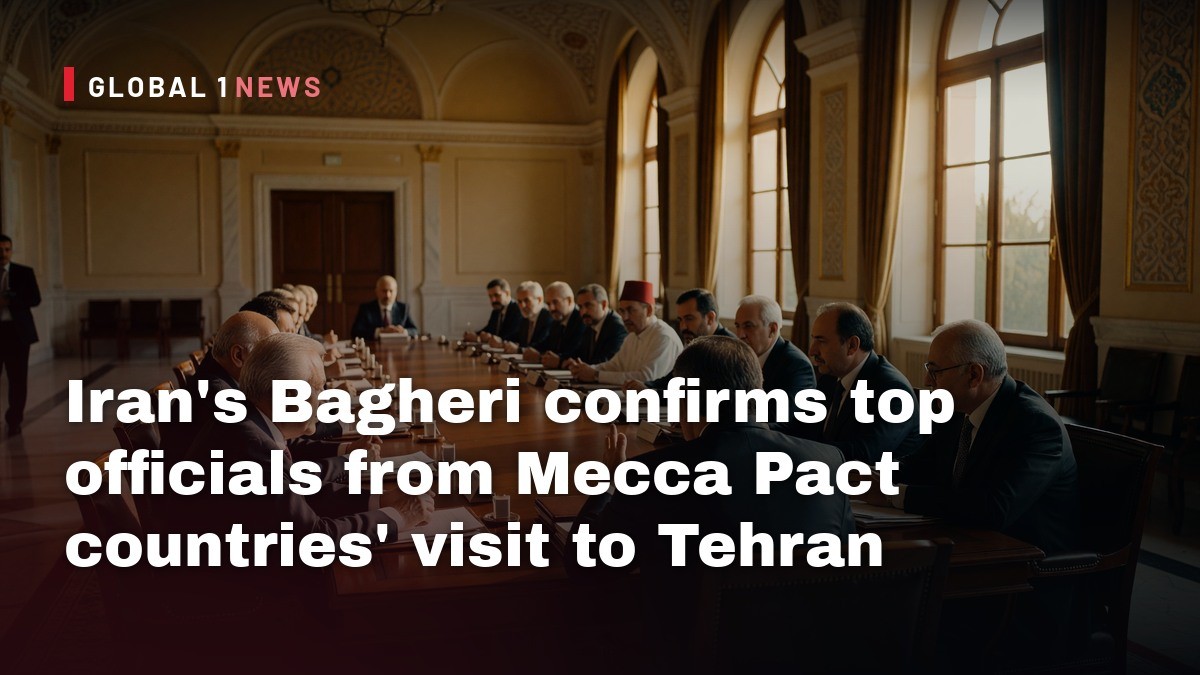 Iran's Bagheri confirms top officials from Mecca Pact countries' visit to Tehran