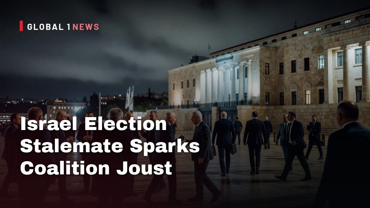 Israel Election Stalemate Sparks Coalition Joust as Netanyahu and Eisenkot Scramble