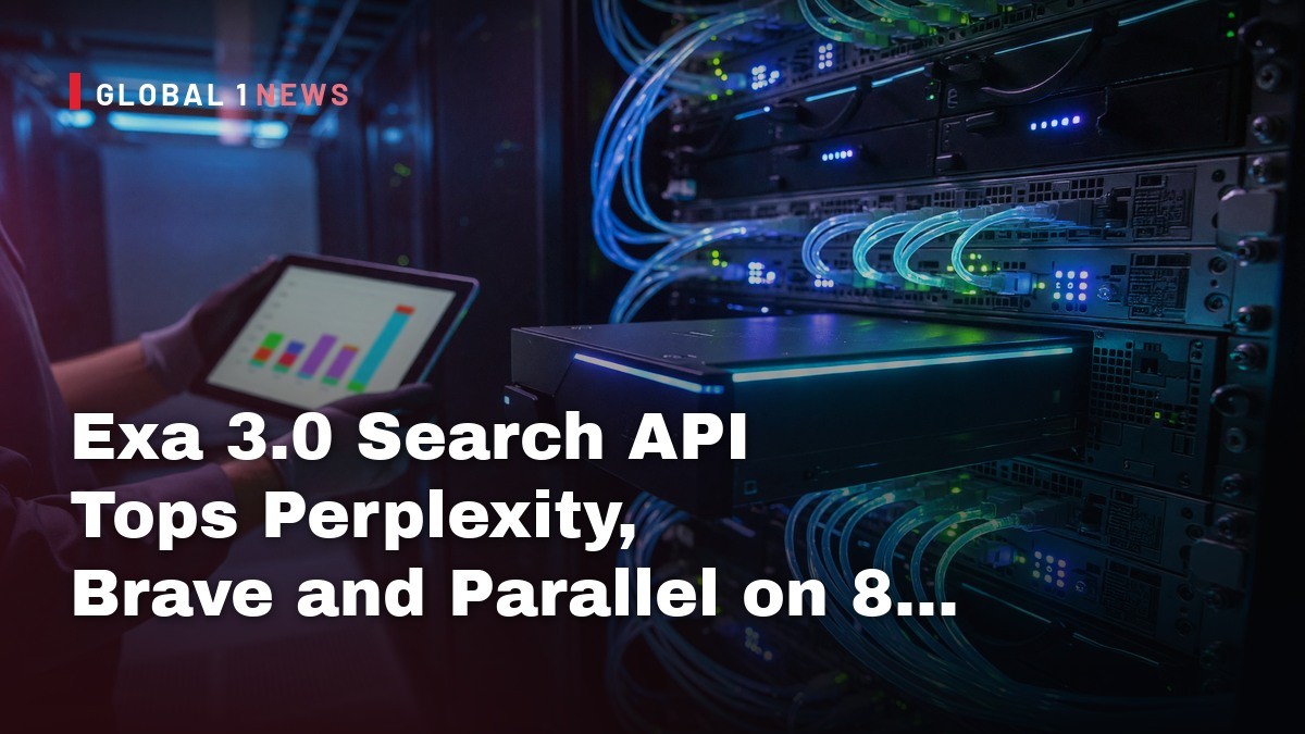 Exa 3.0 Search API Tops Perplexity, Brave and Parallel on 8 Benchmarks