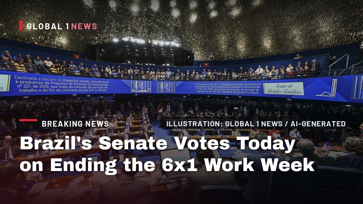 Brazil's Senate Votes Today on Ending the 6x1 Work Week