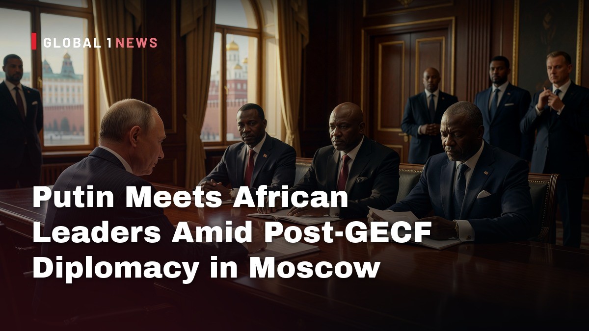 Putin Meets African Leaders Amid Post‑GECF Diplomacy in Moscow