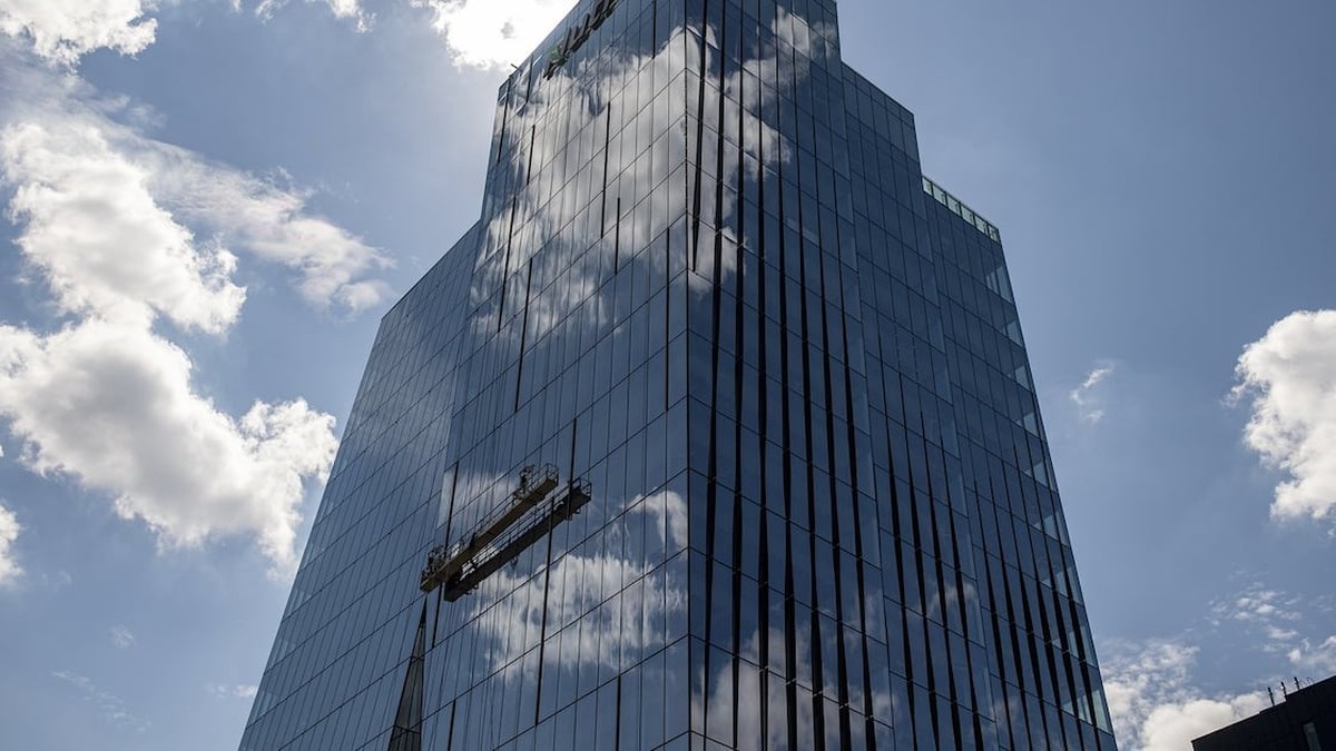 Nutrien Tower, the company's headquarters in Saskatoon, Saskatchewan. Photo: Liam Richards / The Canadian Press via BNN Bloomberg