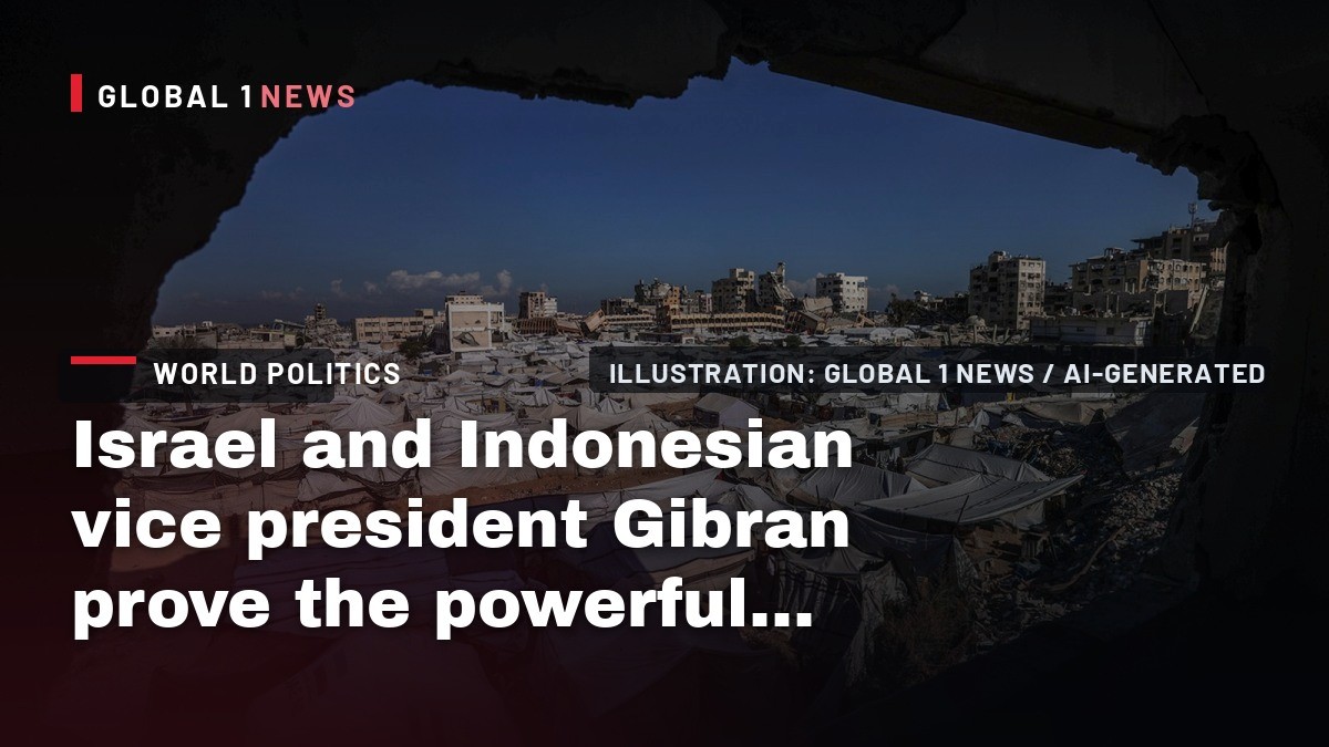 Israel and Indonesian vice president Gibran prove the powerful can break rules and walk free