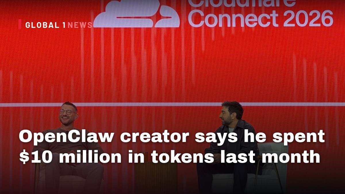 OpenClaw creator says he spent $10 million in tokens last month