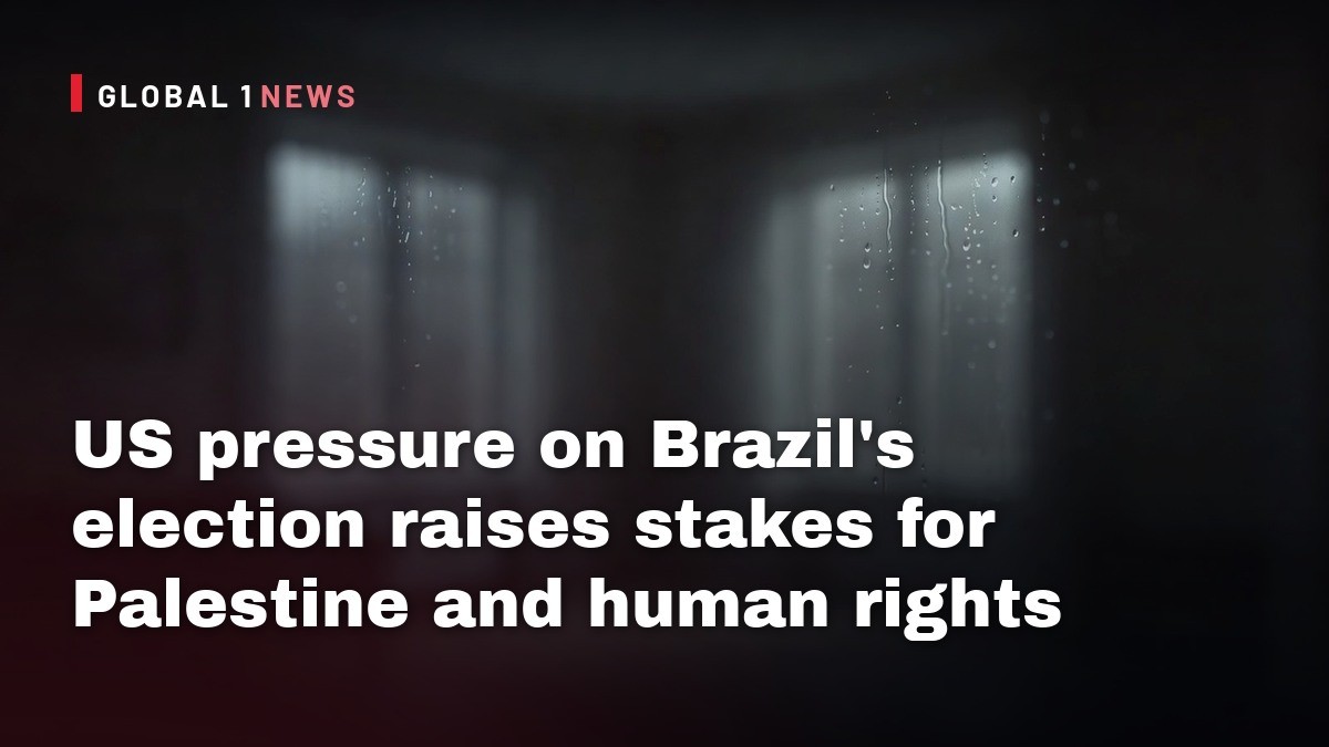 US pressure on Brazil’s election raises stakes for Palestine and human rights