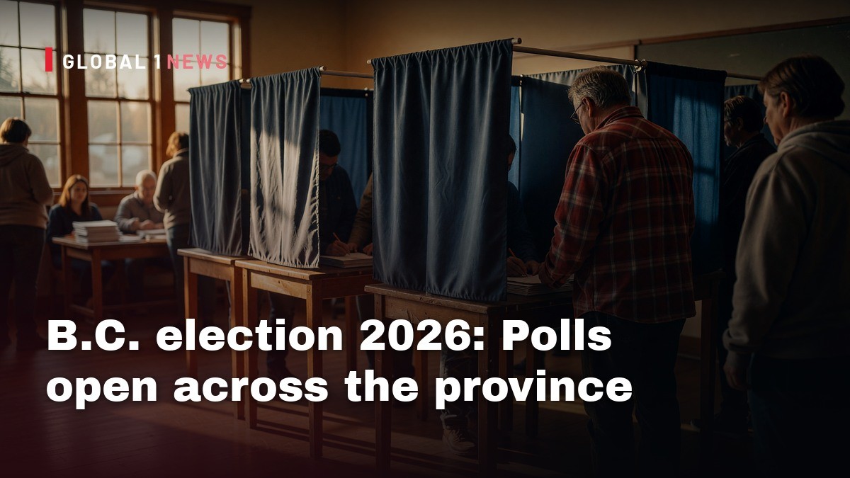 B.C. election 2026: Polls open across the province