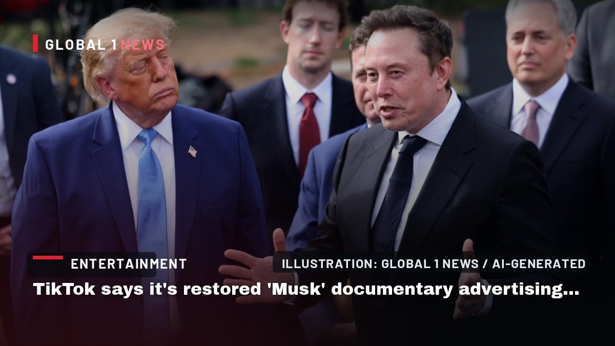 TikTok says it’s restored ‘Musk’ documentary advertising account