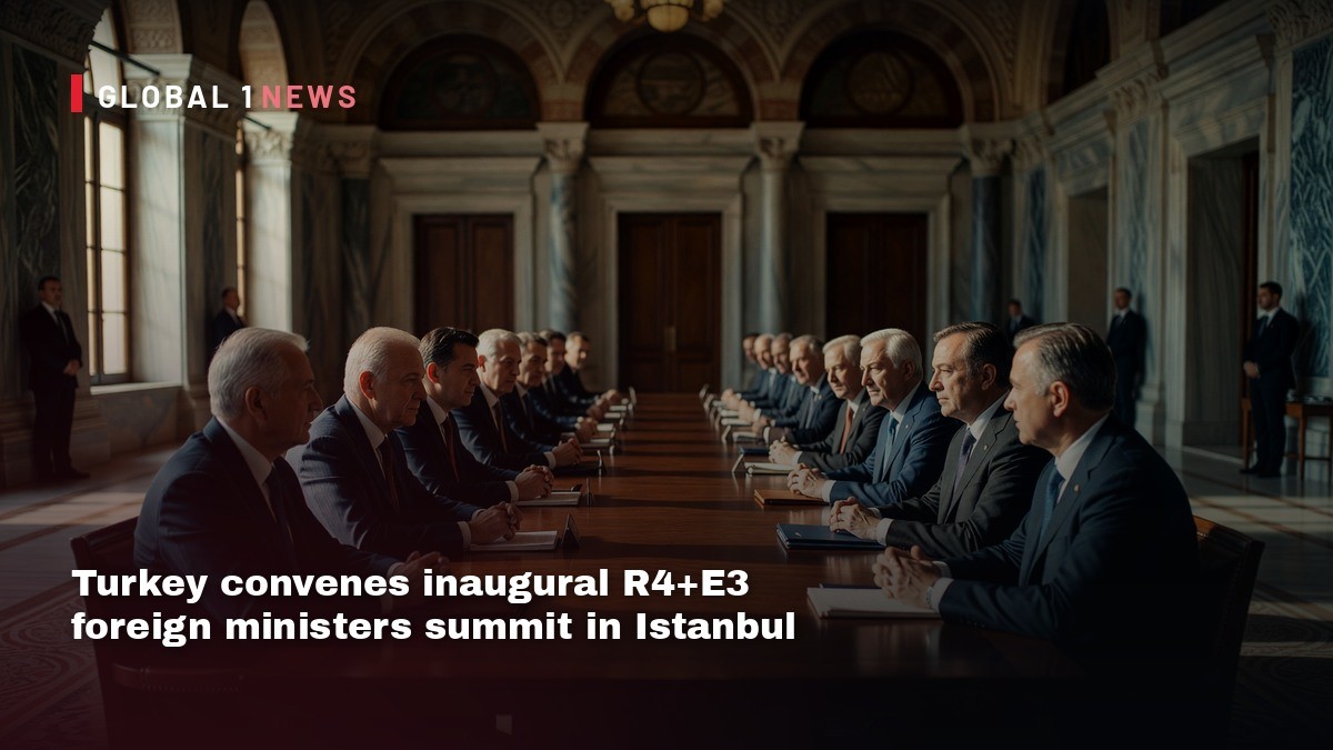 Turkey convenes inaugural R4+E3 foreign ministers summit in Istanbul