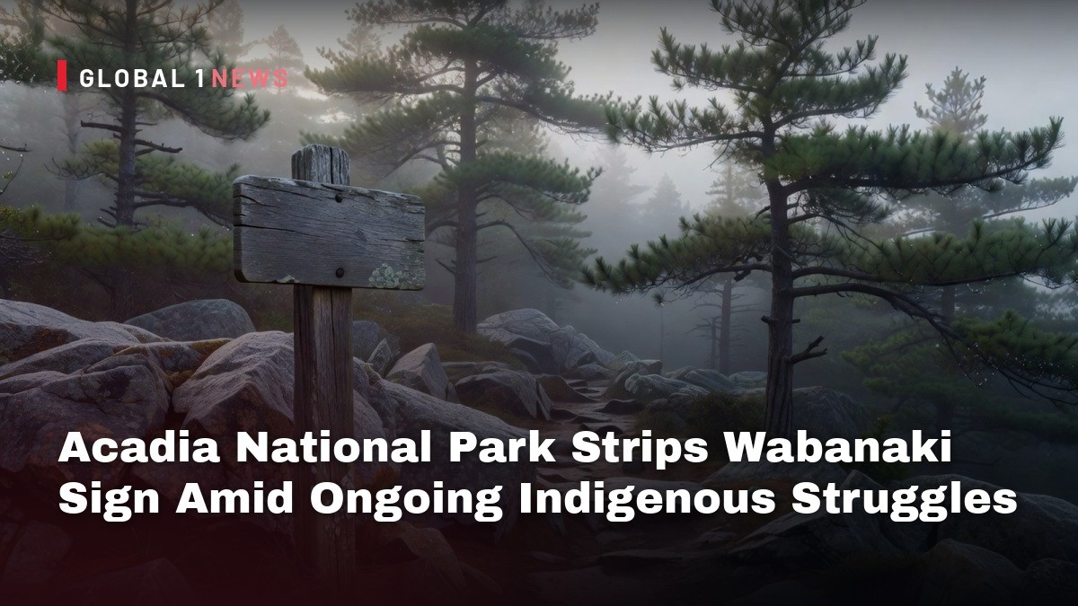 Acadia National Park Strips Wabanaki Sign Amid Ongoing Indigenous Struggles