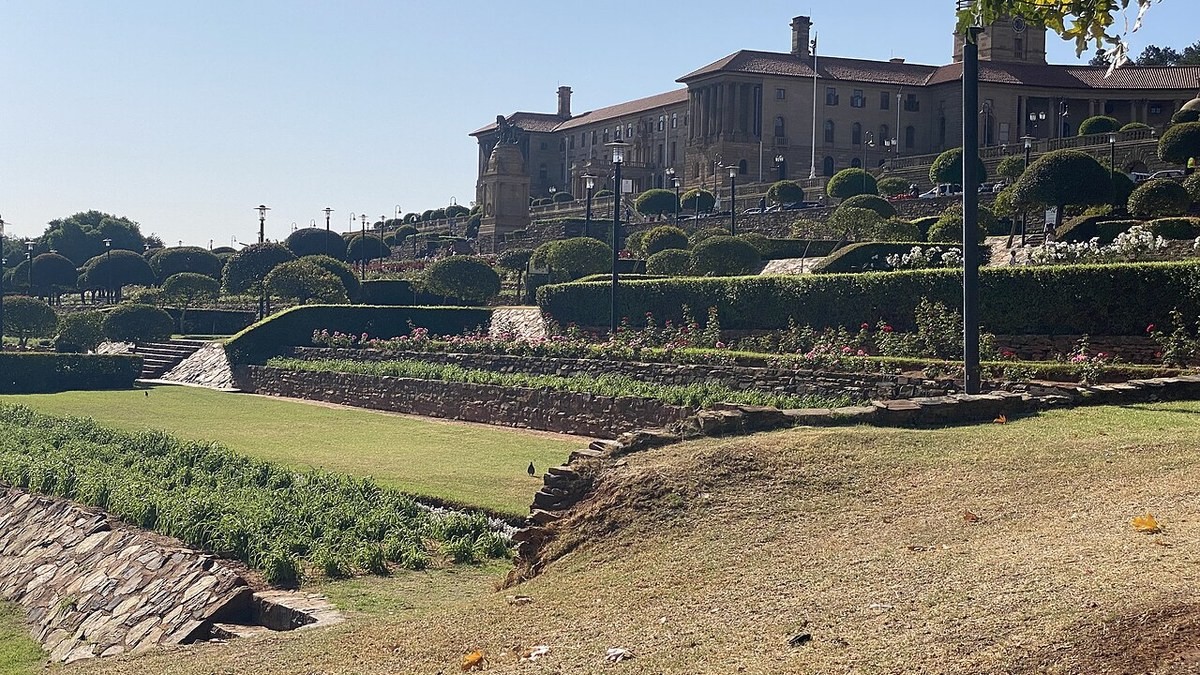 The Union Buildings in Pretoria, seat of the South African government, where President Cyril Ramaphosa announced the precautionary suspension in April 2026. Photo: Ruby D-Brown via Wikimedia Commons, CC BY 4.0
