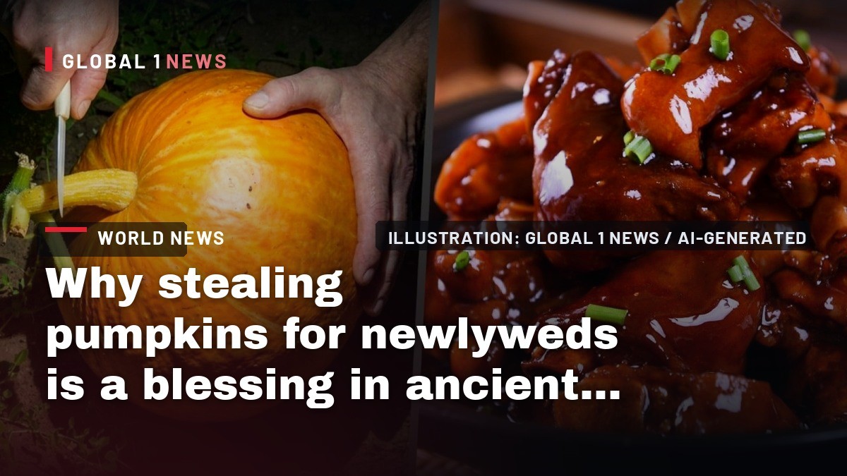 Why stealing pumpkins for newlyweds is a blessing in ancient Chinese tradition