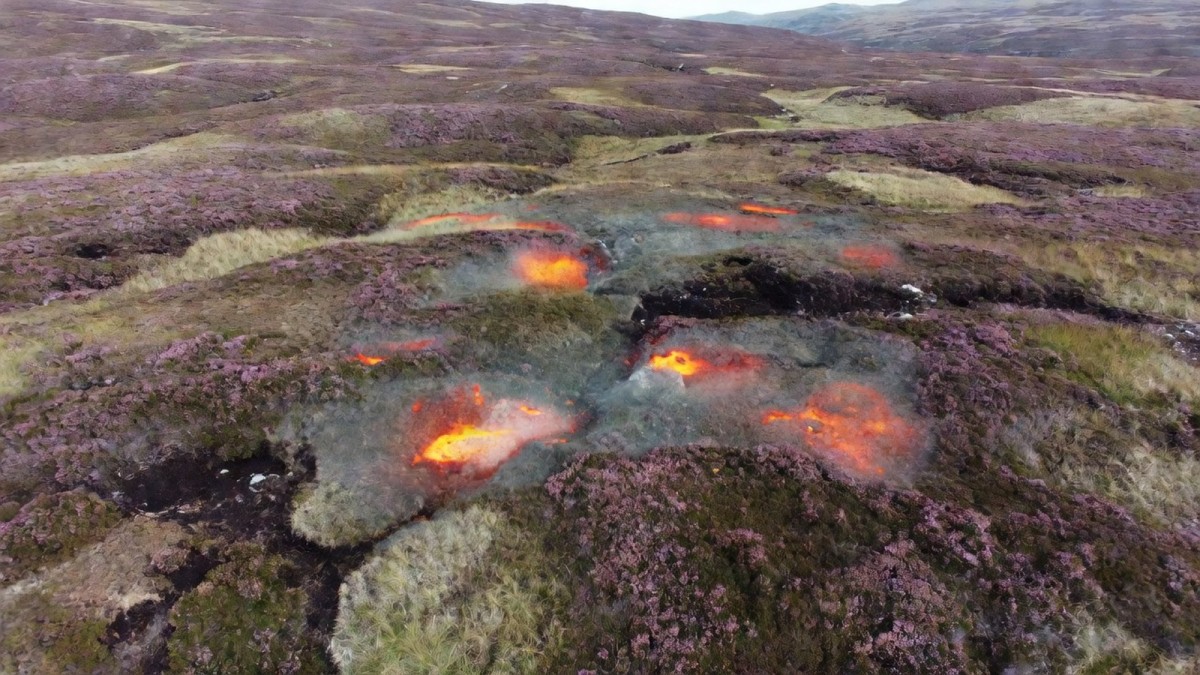 Tech Hunts Hidden Wildfire Hotspots Beneath Scotland’s Cairngorms