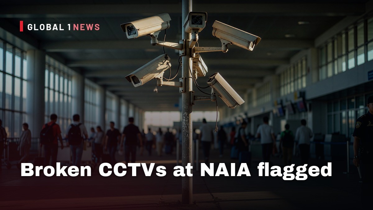 Broken CCTVs at NAIA flagged