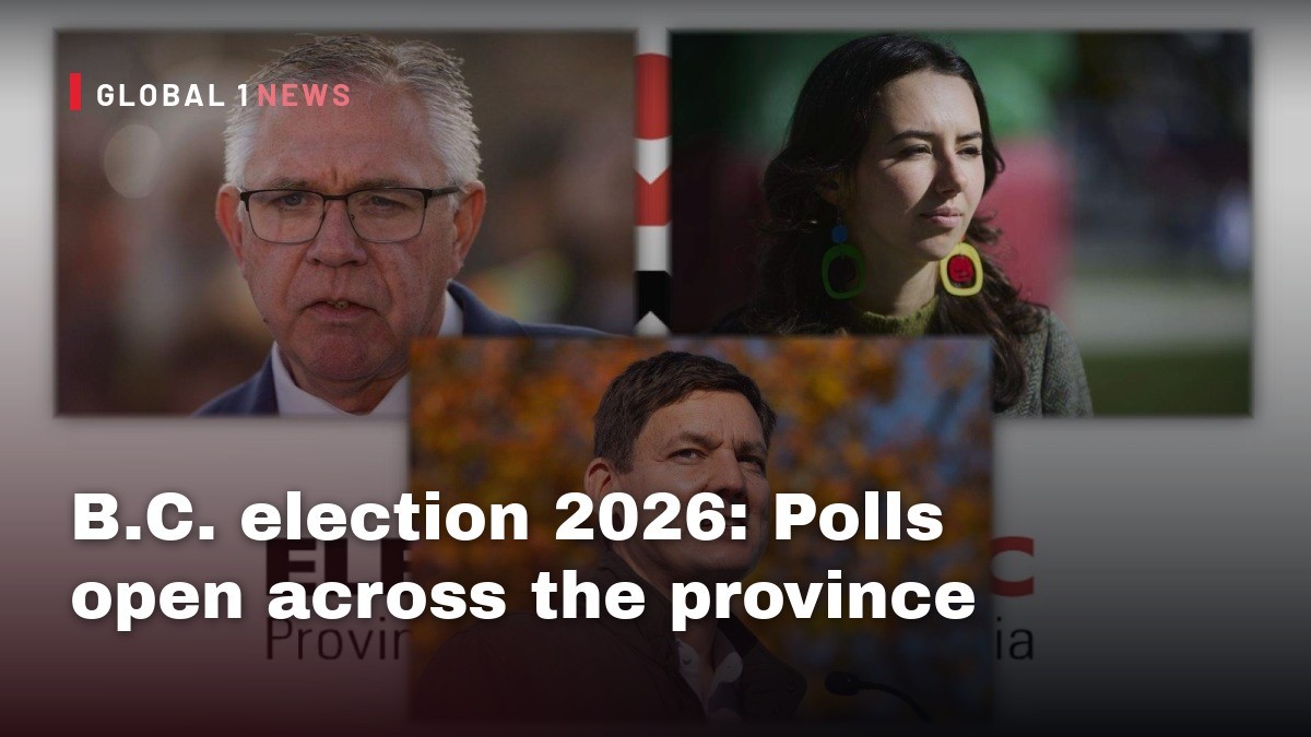 B.C. election 2026: Polls open across the province