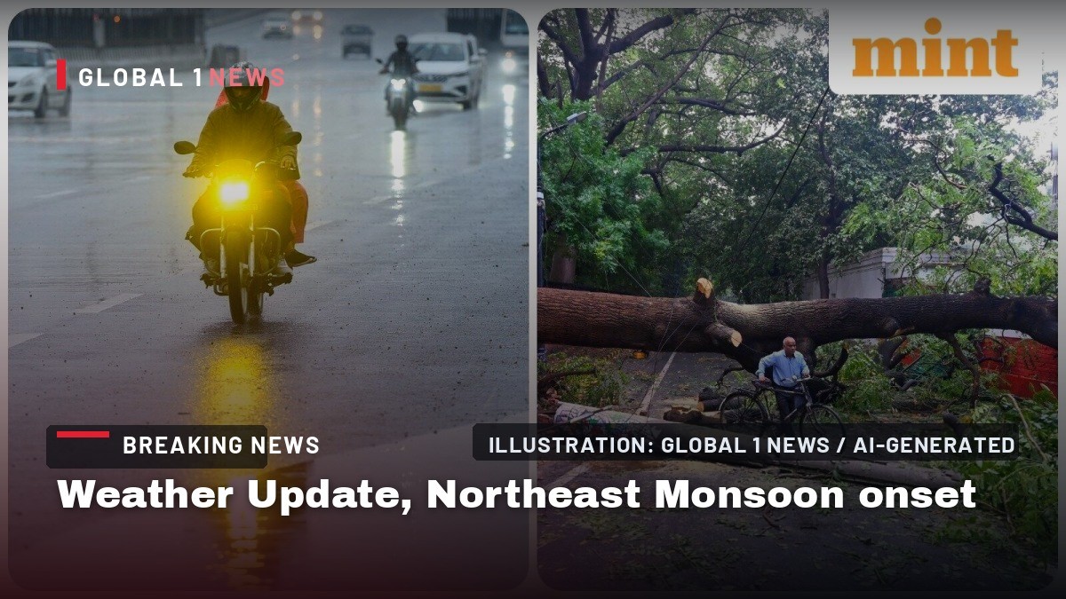 Weather Update, Northeast Monsoon onset: IMD predicts heavy rain in Tamil Nadu, Kerala, Karnataka this week