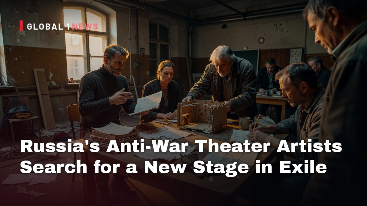 Russia’s Anti-War Theater Artists Search for a New Stage in Exile