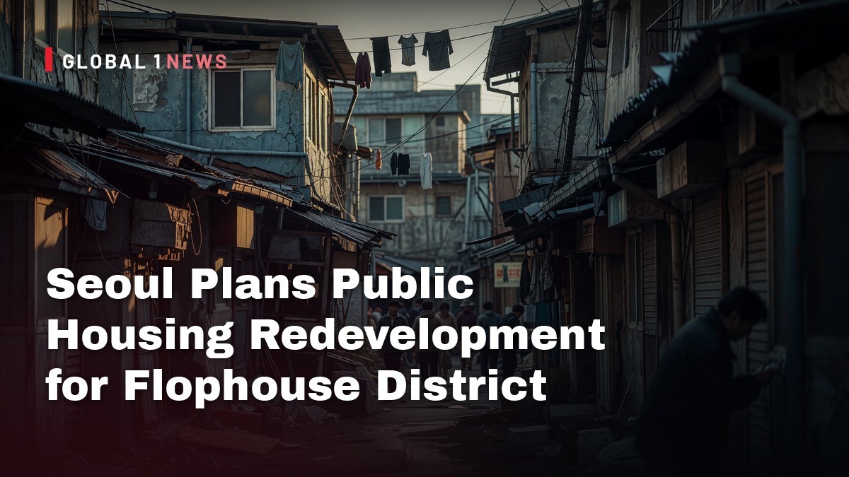 Seoul Plans Public Housing Redevelopment for Flophouse District