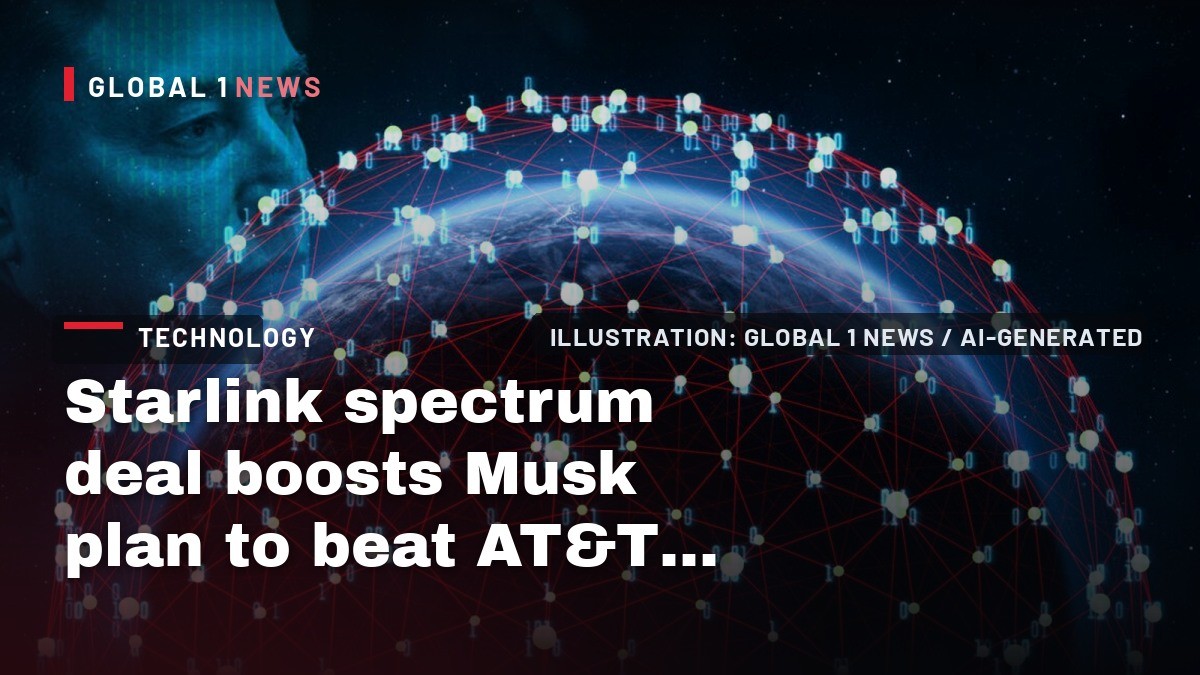 Starlink spectrum deal boosts Musk plan to beat AT&T, T-Mobile, and Verizon