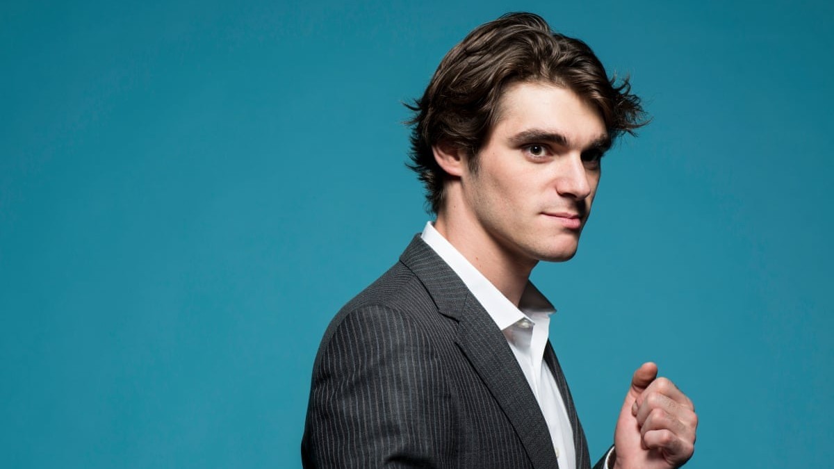 RJ Mitte in a studio portrait. Photo: David Levene/The Guardian