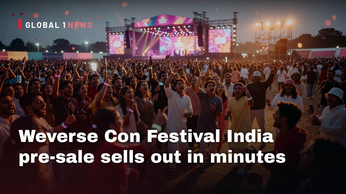 Weverse Con Festival India pre-sale sells out in minutes as fans react to ticket availability and booking process